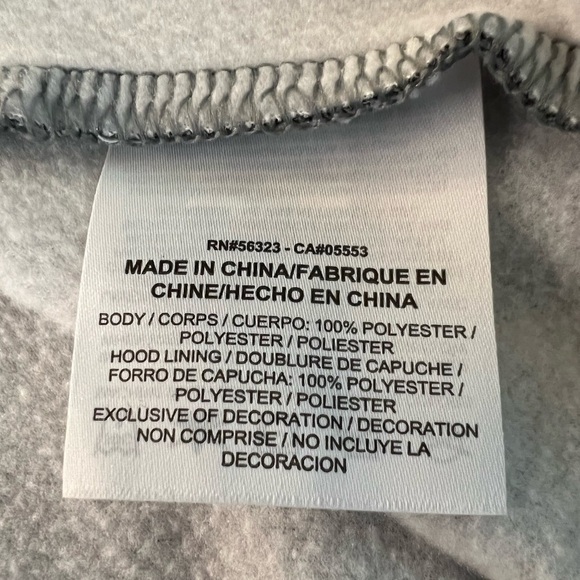 NIKE GRAY LIGHTWEIGHT DRI-FIT HOODED ZIPPERED JACKET SIZE YOUTH XL - Picture 8 of 11